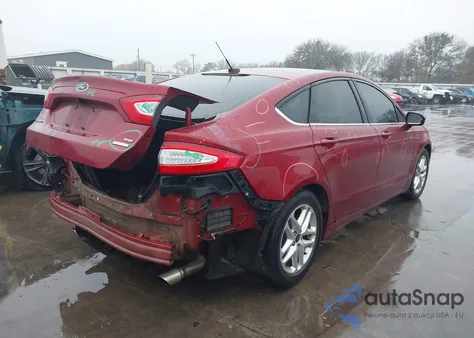 2016 Ford Fusion Se из США, поврежденный, VIN 3FA6P0HD4GR255408